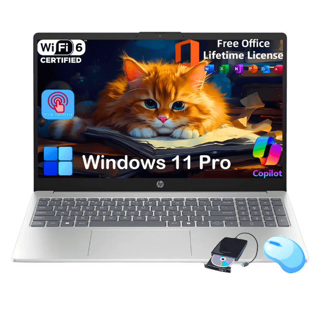 HP Flagship 15.6 Touchscreen Laptop