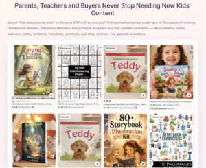 AI kids content kit