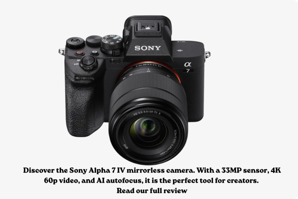 Sony a7 IV Review